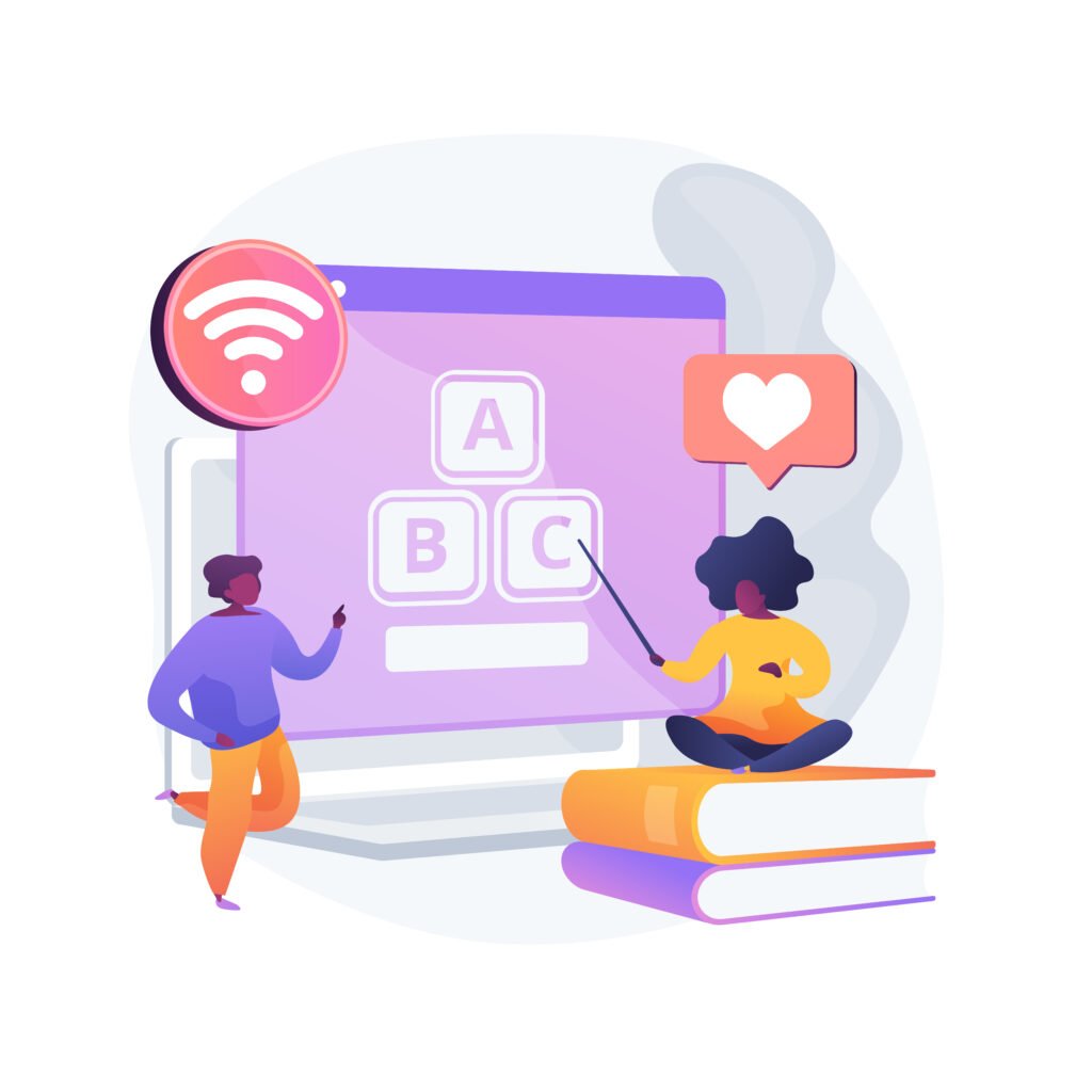 illustrazione di gioco interattivo digitale